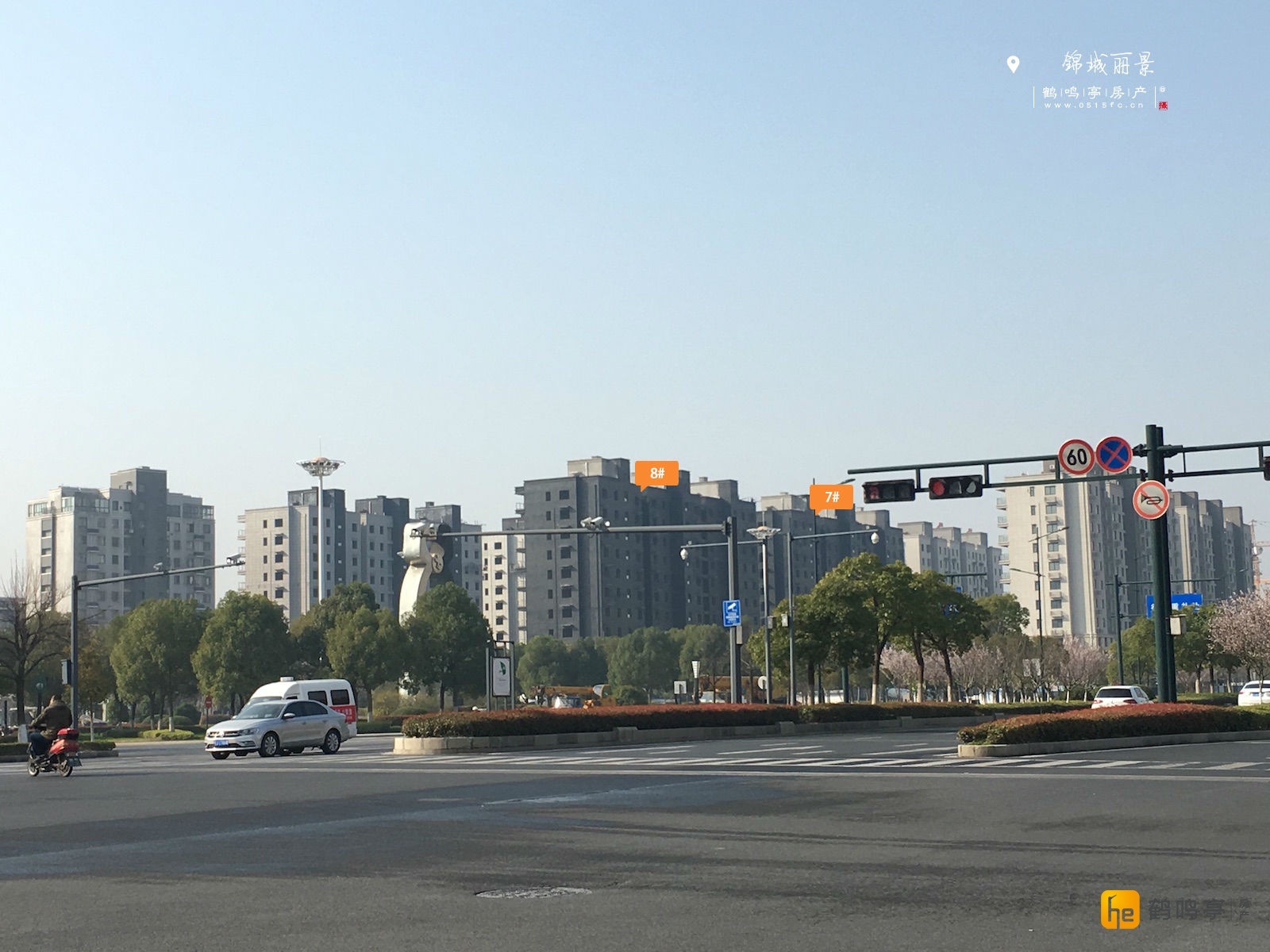 3月锦城丽景工程建设进度图